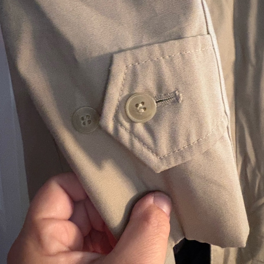 London Fog Men's Tan Trench Coat - Picture 3 of 14